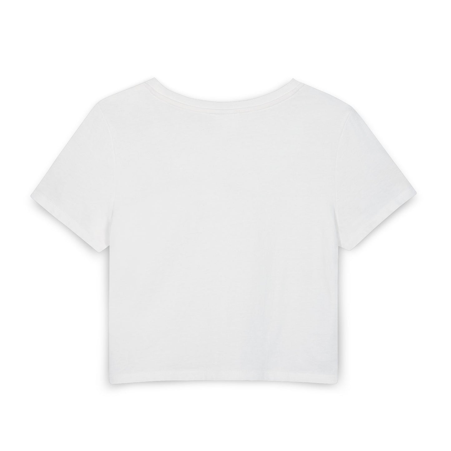 Saved by Grace Crop Tee — Women’s Christian Faith Graphic Tee